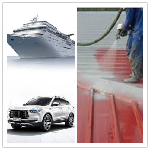 Aluminum paste used in ship and roof anticorrosion